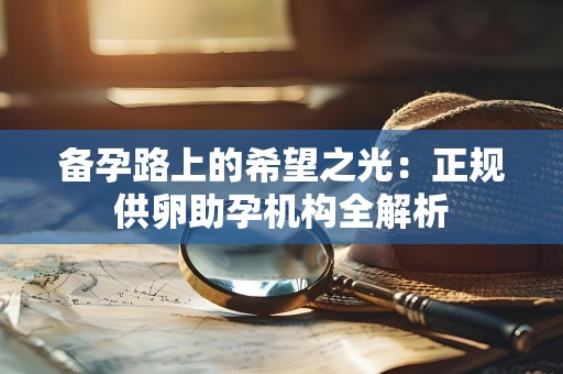 备孕路上的希望之光:正规供卵助孕机构全解析 备孕路上的希望之光:正规供卵助孕机构全解析